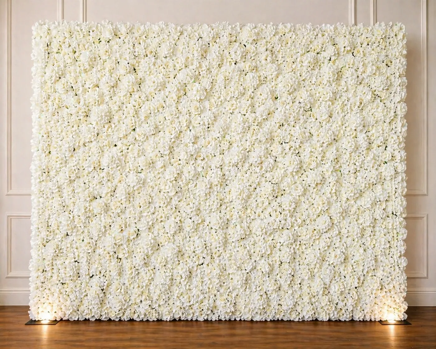 White Flower Wall
